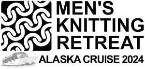 Mens Knitting Retreat Sea Cruise 2024 Logo - MKRSC 2024