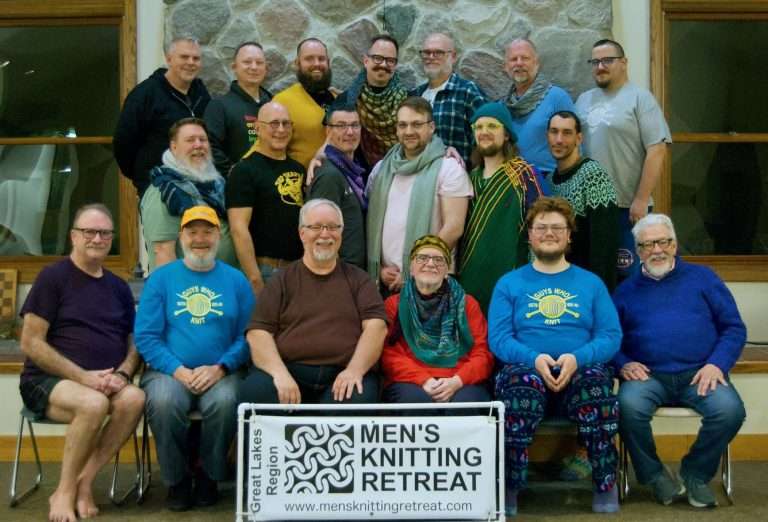 2026 Great Lakes Men's Knitting Retreat logo